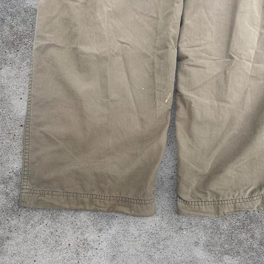 Vintage Outer Rim Khaki‎ Green 8-Pocket Hiking Cargo Pants Baggy Mens Large Y2K - Picture 6 of 6